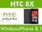 HTC 8X CZARNY / 8MPX / 16GB/ BDB STAN / GWARANCJA