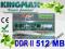 Pamięć Kingmax DDR2 512MB 667MHz CL5.0 BOX NOWA !!
