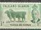 AS/Falklandy 1952 KGVI 1/2d Owce *