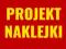 PROJEKT NAKLEJKI REKLAMOWEJ - PROFESJONALNIE