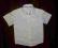 Biała koszula dla chłopca len/baw. 9 lat 135 cm
