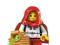 LEGO MINIFIGURES seria 7 czerwony kapturek NOWA