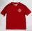czerwona koszulka t-shirt dla chłopca 116-122