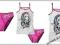 BA475 NOWY KOMPLET MONSTER HIGH R.140 SZARY