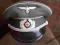 niemiecka czapka oficera wehrmacht 2 wojna