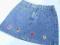 H&amp;M spódnica spódniczka jeans 92 cm 18-24 m