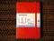 MOLESKINE SKETCHBOOK hardcover RED 9X14cm folia