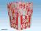 Opakowanie kartonik na Popcorn 7x11,5x8,5cm-100szt