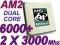 ATHLON AMD 64 X2 6000+ 2X3.0 GHZ AM2+ GWARANCJA
