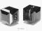 Swarovski - 5601 kostka - cube 8 mm -Silver Night