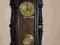 Stary zegar wiszący niemiecki Mauthe FSM; sprawny