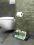 Meble stojak na papier toaletowy GAZETNIK RETRO