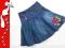 NEXT Świetna jeansowa spódnica Rozkloszowana 116