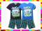 MINECRAFT T-SHIRT + SZORTY ZESTAW CREEPER 160