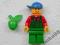 LEGO FIGURKA , ogrodnik z jabłuszkiem - NOWA