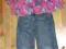 Komplet jeansy ZARA + koszula Marks Spencer 6-7lat