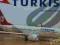 BOEING 737-800 TURKISH - INFLIGHT 200 - METALOWY !