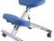 krzesło biurowe Alsapan 91537 niebieskie 58x47x60