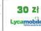 Doładowanie LYCAMOBILE 30 zł Lyca KOD Automat 24/7