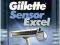 Gillette Sensor Excel 10 szt 100% Gwar.Oryginal.