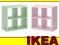 IKEA regał EXPEDIT KALLAX 77x77 półka szafa 2kol