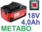 Akumulator Bateria METABO 18V 4,0Ah Warszawa