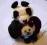 Hand made oryginalna duża maskotka Panda