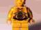 LEGO STAR WARS C3-PO ROBOT Unikat