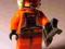 LEGO STAR WARS LUKE SKYWALKER PILOT REBEL Unikat