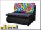 sofa łóżko fotel tapczan KUBUŚ kolory z grafiką