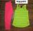 KAPPAHL WOXO TOP NEON GETRY FLUO DIAMENTY 128 134