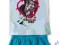 Komplet top spodenki MONSTER HIGH 128 cm 8 lat