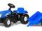 ROLLY TOYS ciągnik New Holland TVT190 przyczepka