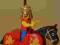Klocki LEGO Castle Figurka Król na koniu