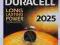 Bateria litowa CR2025 DURACELL 2024r !!!