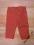 Legginsy czerwone w groszki 68, spodnie, spodenki