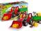 KLOCKI LEGO DUPLO 5647 DUŻY TRAKTOR FARMERA UNIKAT