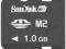 KARTA PAMIĘCI M2 1GB SONY/SANDISK