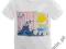 KT968/150 BONA PARTE T-SHIRT BIEL APLIKACJA 152