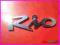 KIA RIO ZNACZEK LOGO EMBLEMAT