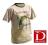T-shirt koszulka DRAGON Dorsz L, kolor sand