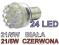 ŻARÓWKA ŻARÓWKI  21/5W 12V 24led  P21W/5W Bay15d