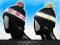 NEW! Czapka narciarska PERUWIANKA MĘSKA SNOWBOARD