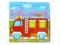 Drewniane puzzle 9 elementów STRAŻ POŻARNA