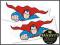 SUPERMAN FLYING - 10cm Cartoon Stickers naklejka