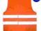 Kamizelka ostrzegawcza pomarańczowa EN 471 W-wa FV