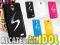 Alcatel One Touch IDOL | ETUI S-Shape + 2x FOLIA