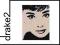 STENCIL AUDREY HEPBURN [PLAKAT]