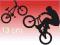 Naklejka BMX naklejki rowery rower 13 cm