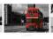 Londyn (Czerwony tryptyk) - plakat 91,5x30,5 cm
